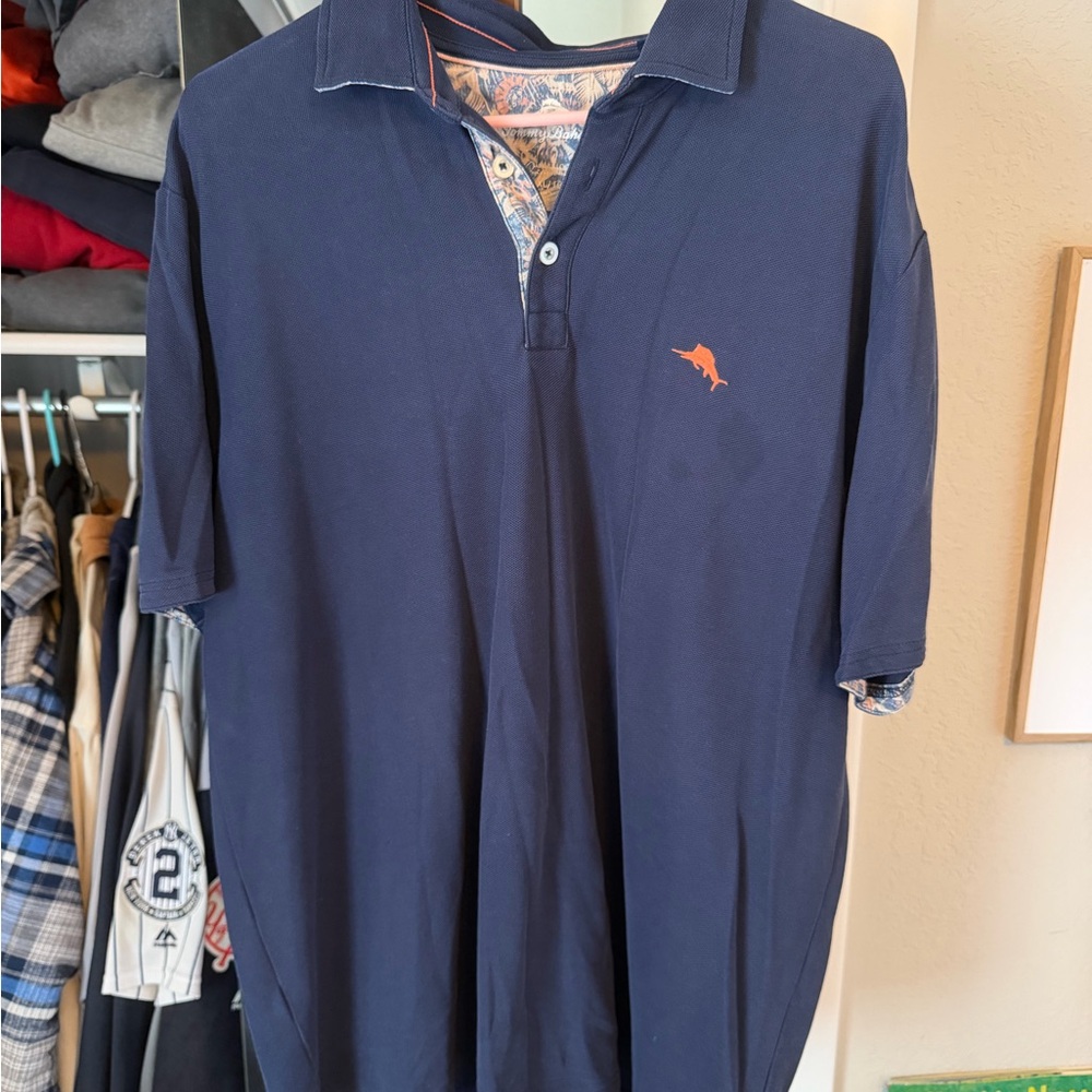 Men’s Tommy Bahama Navy Polo